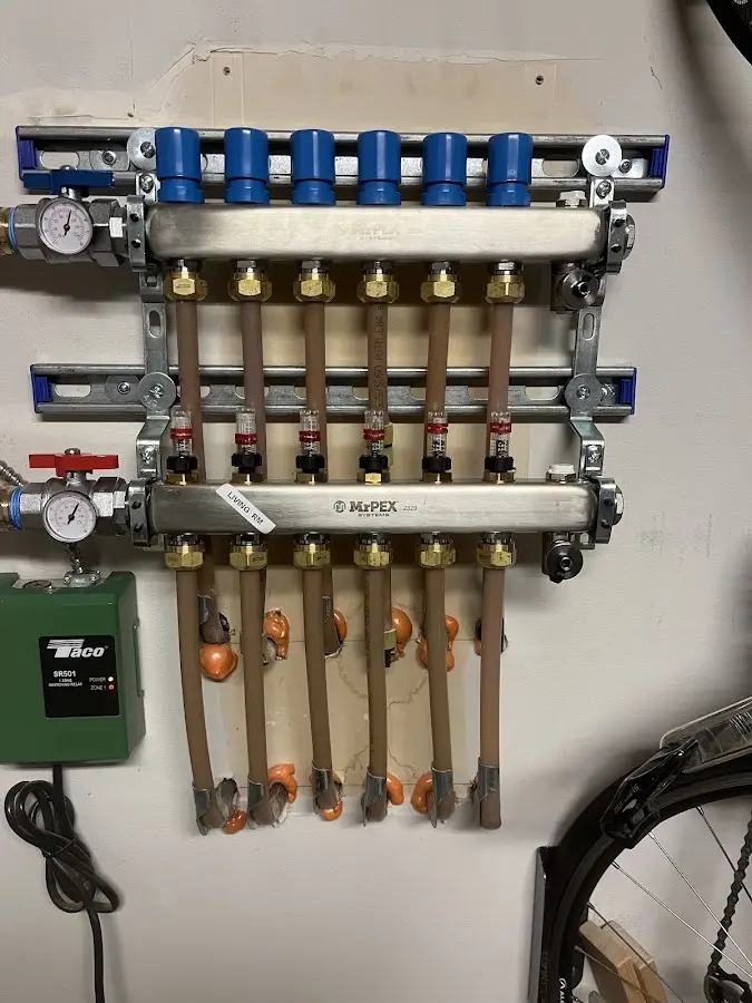 Plumber performing Leak Detection at a residential property in Whittier